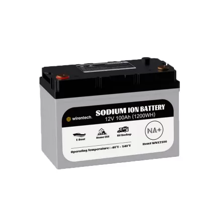 12V 100ah Na ion Sodium ion Battery for RV Truck Car Motorcycle