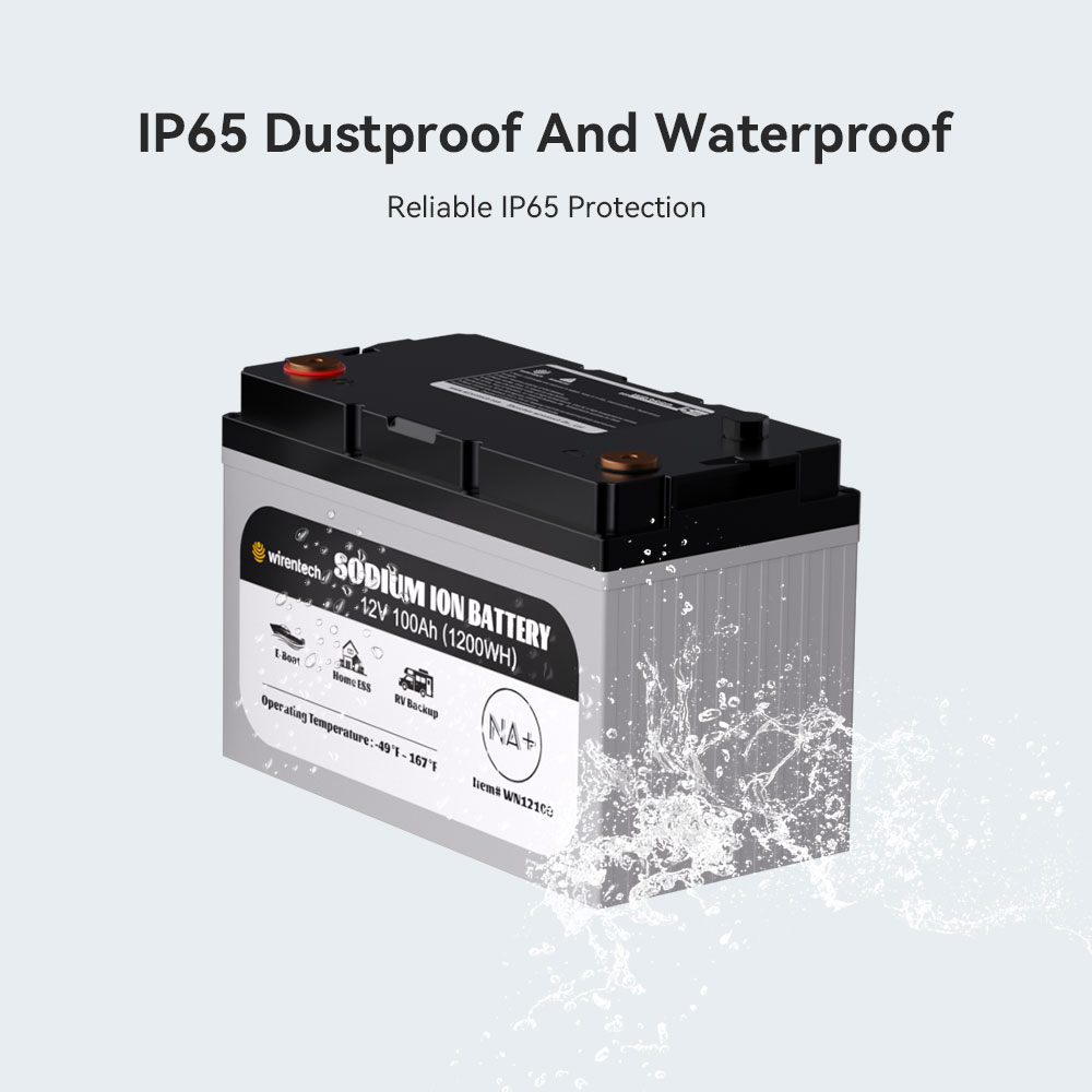 12V 100ah Na ion Sodium ion Battery for RV Truck Car Motorcycle