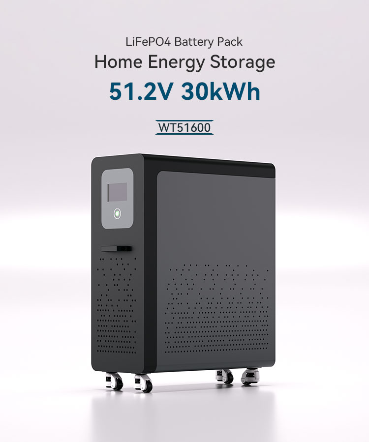 30kWh 51.2V 600Ah Lifepo4 Lithium Ion Energy Storage Battery