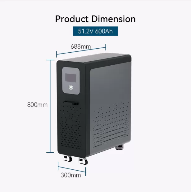 30kWh 51.2V 600Ah Lifepo4 Lithium Ion Energy Storage Battery