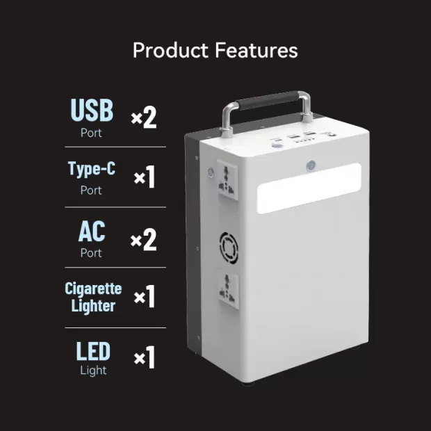 1kWh Portable ESS Portable Power Station