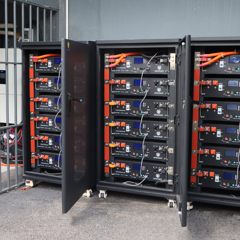 Successful Delivery of 120kWh Battery Storage System Integrated with Solar Panels and Inverter Communication