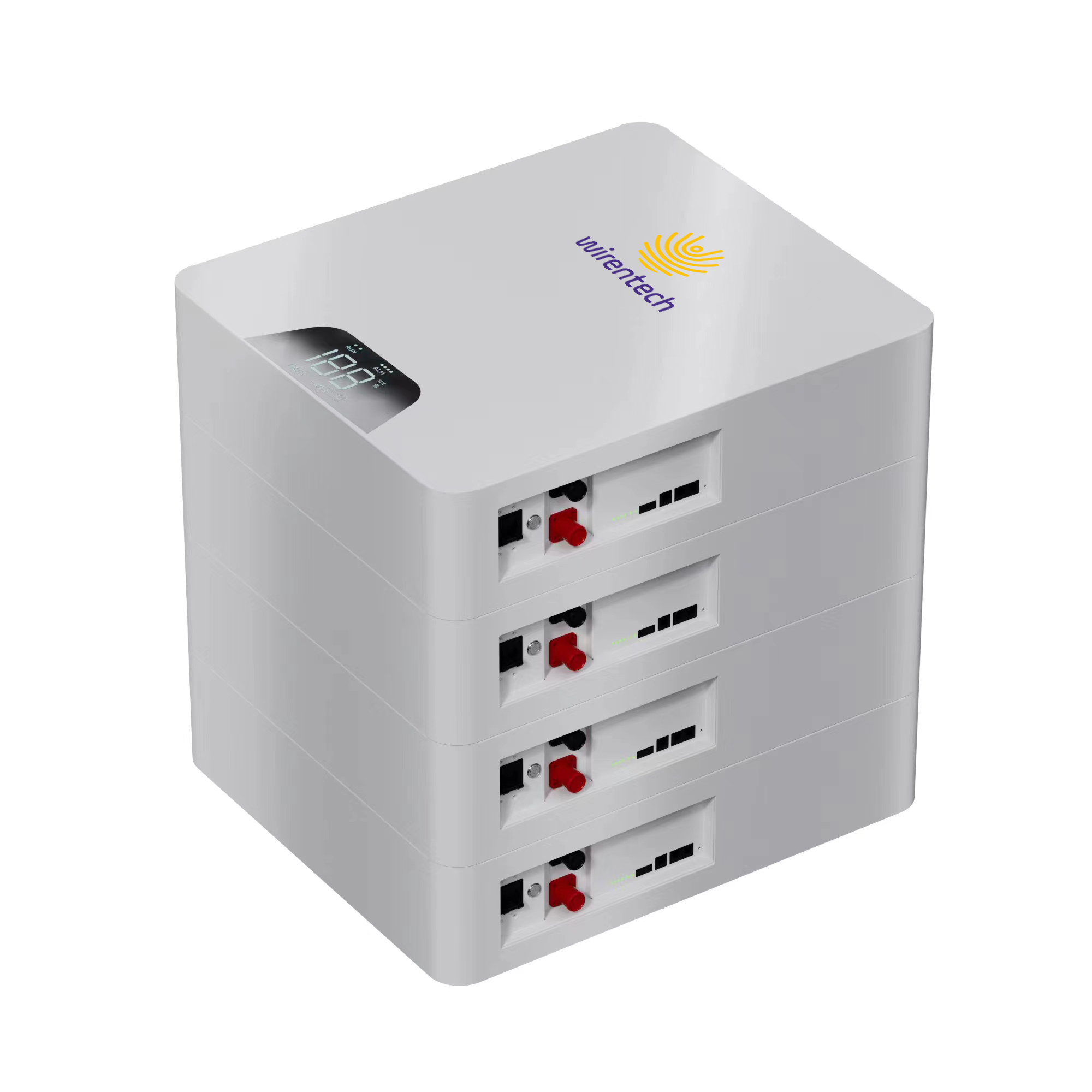 51.2V 200Ah Stackable LifePO4 Wall Mounted Battery