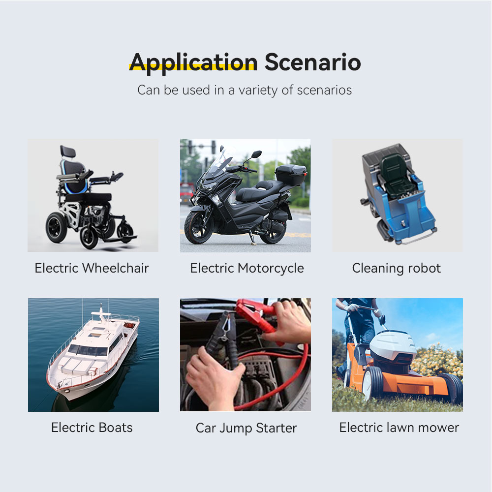 12V 190Ah Cranking Starter Boats LifePO4 Lithium Battery