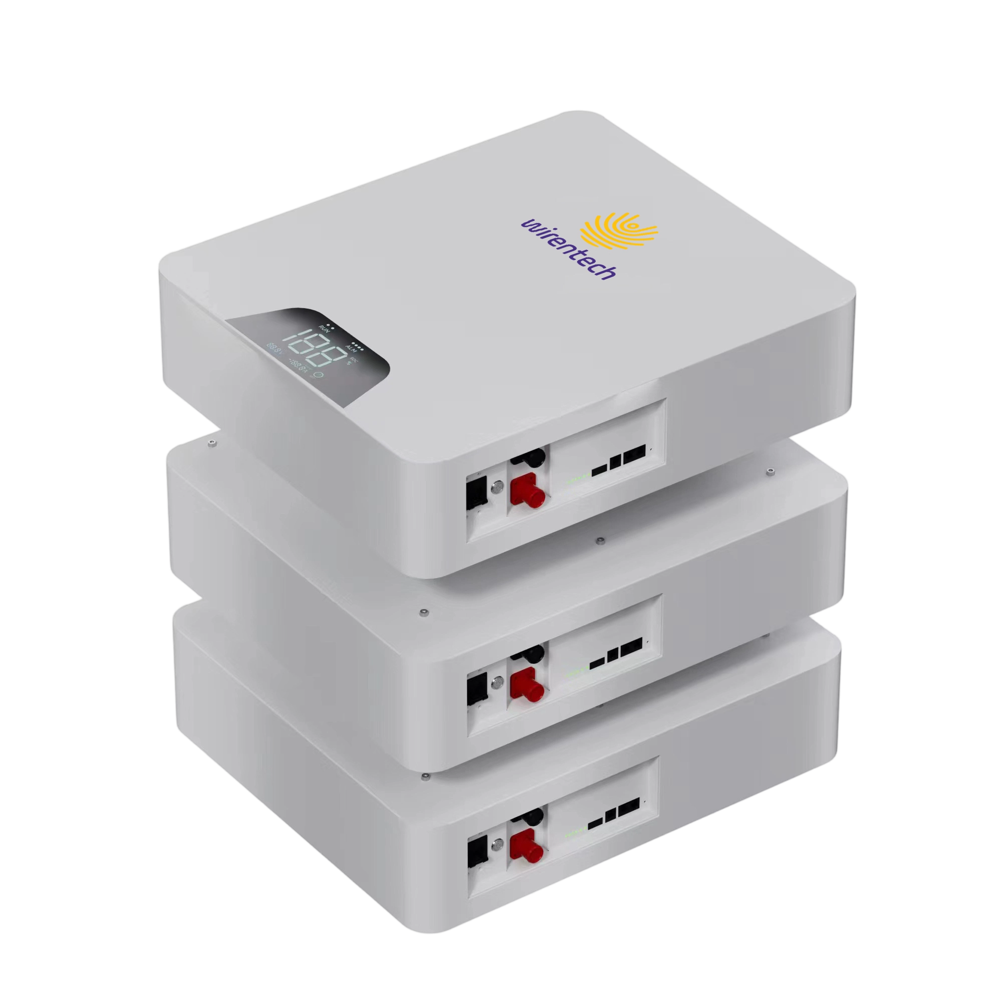 51.2V 200Ah Stackable LifePO4 Wall Mounted Battery