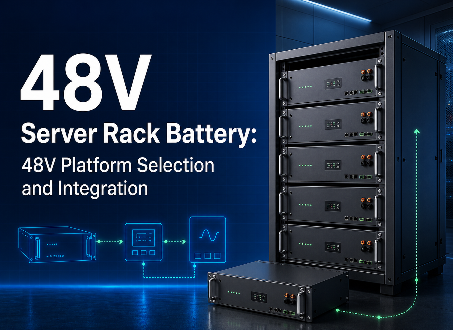 48V Server Rack Battery: 48V Platform Selection and Integration