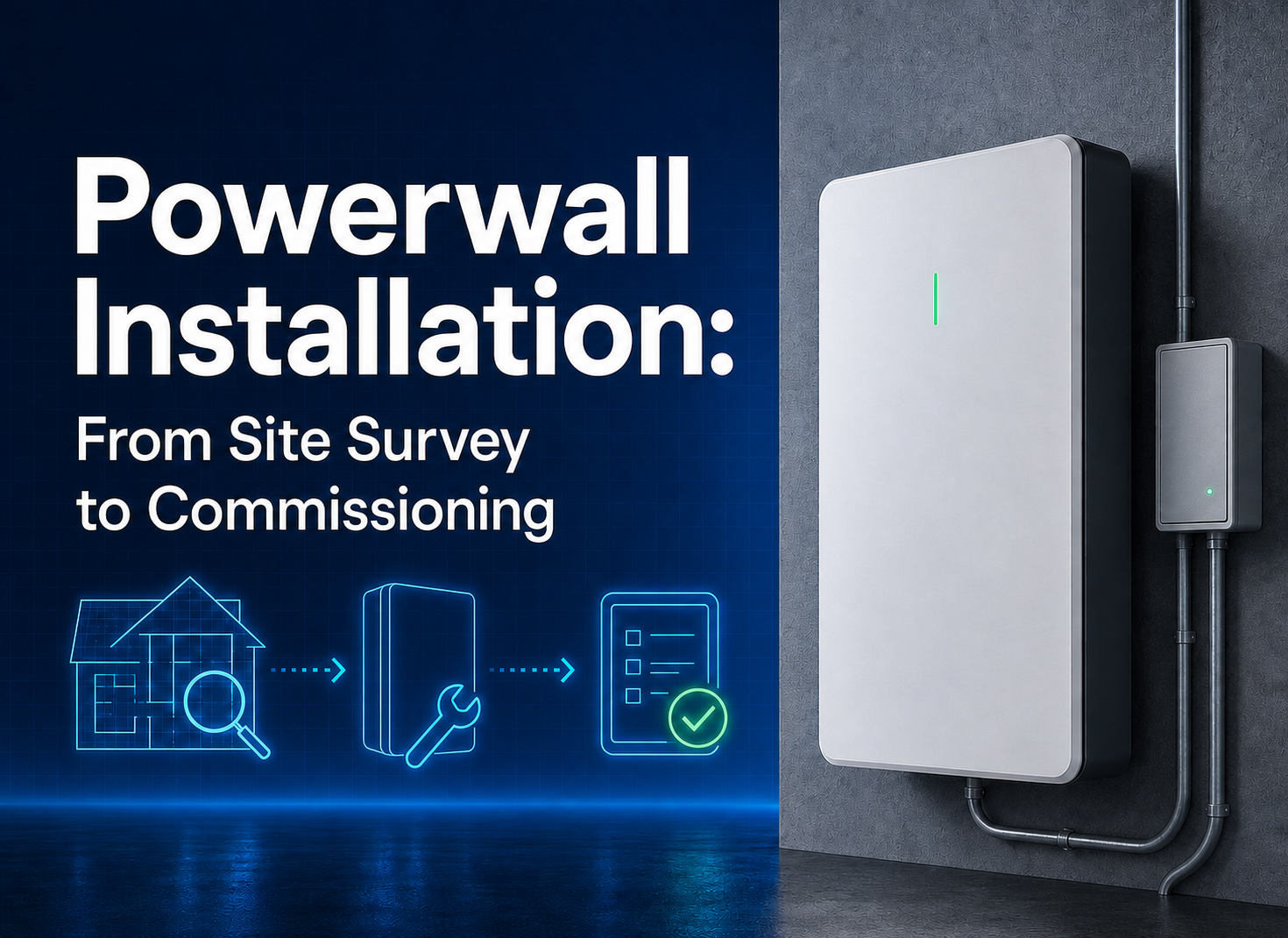 Powerwall Installation: From Site Survey to Commissioning