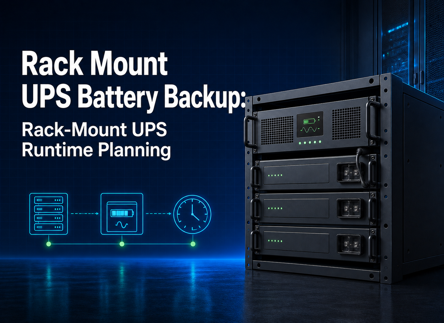 Rack Mount UPS Battery Backup: UPS Runtime & Sizing Guide
