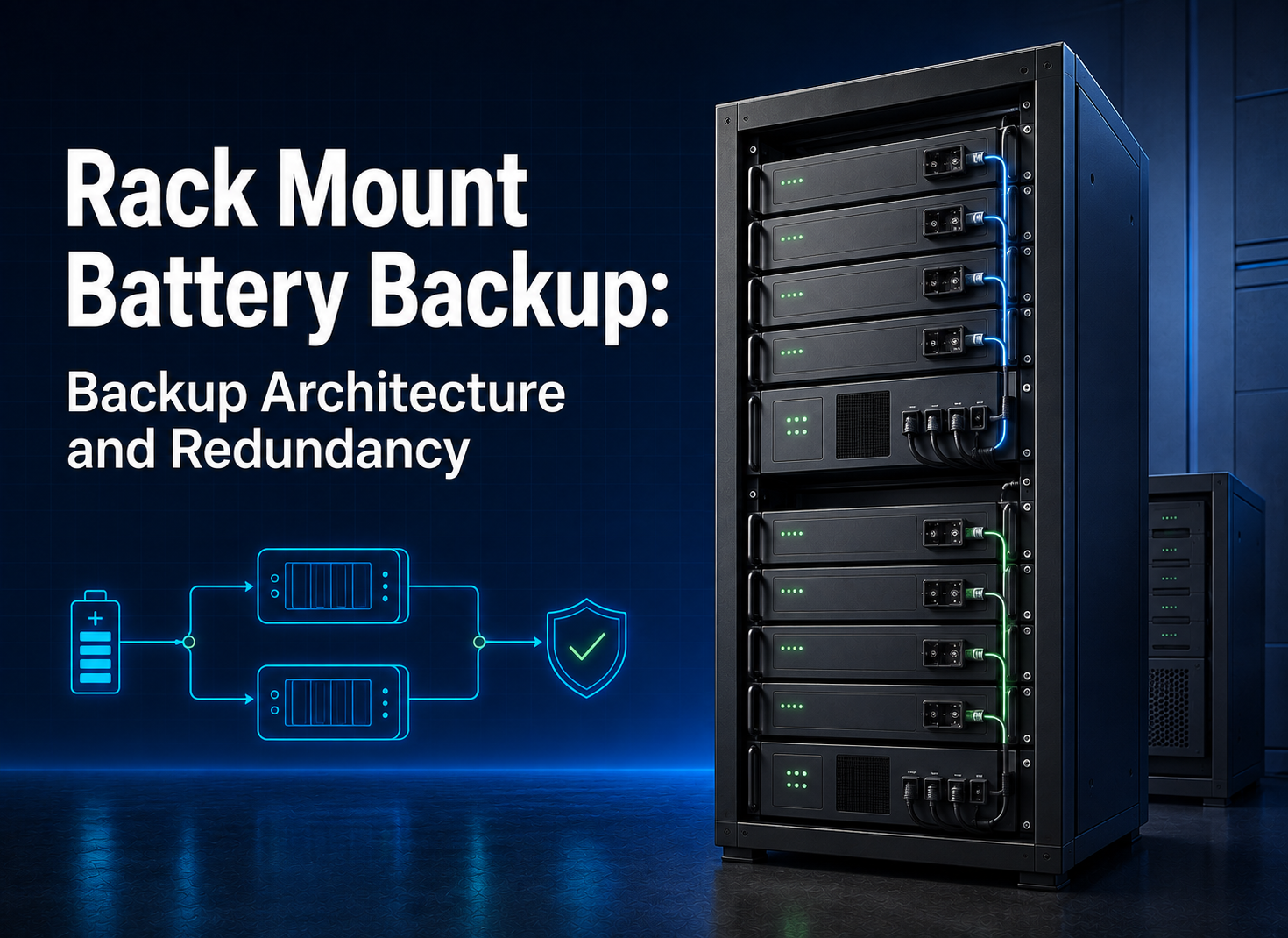 Rack Mount Battery Backup: Backup Architecture and Redundancy