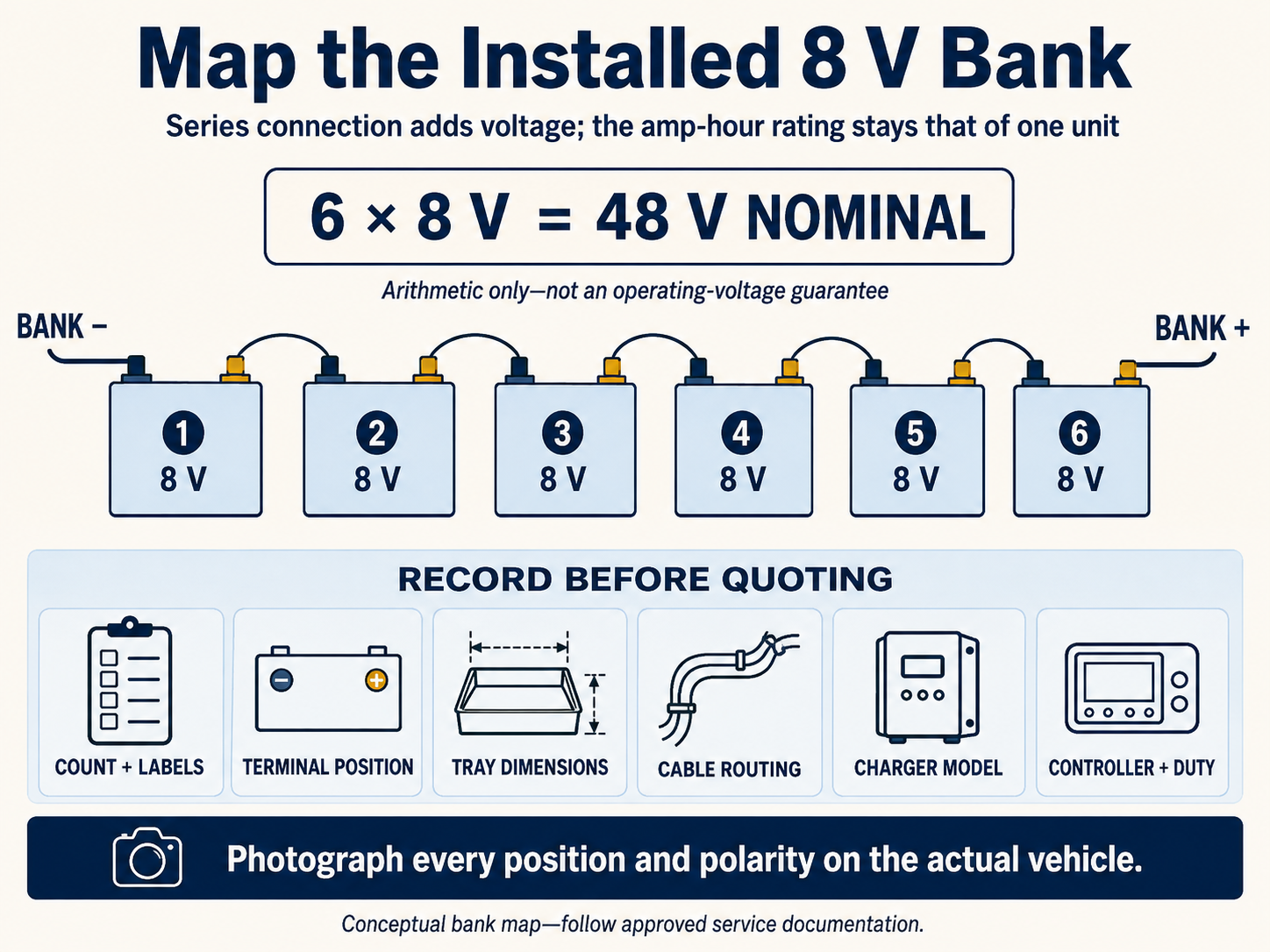 8 Volt Golf Cart Batteries: 8V Bank Replacement and Migration